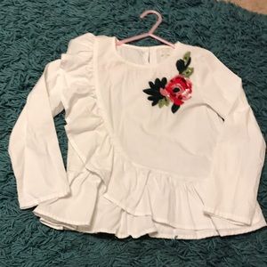 Zara Girls Shirt Size 8